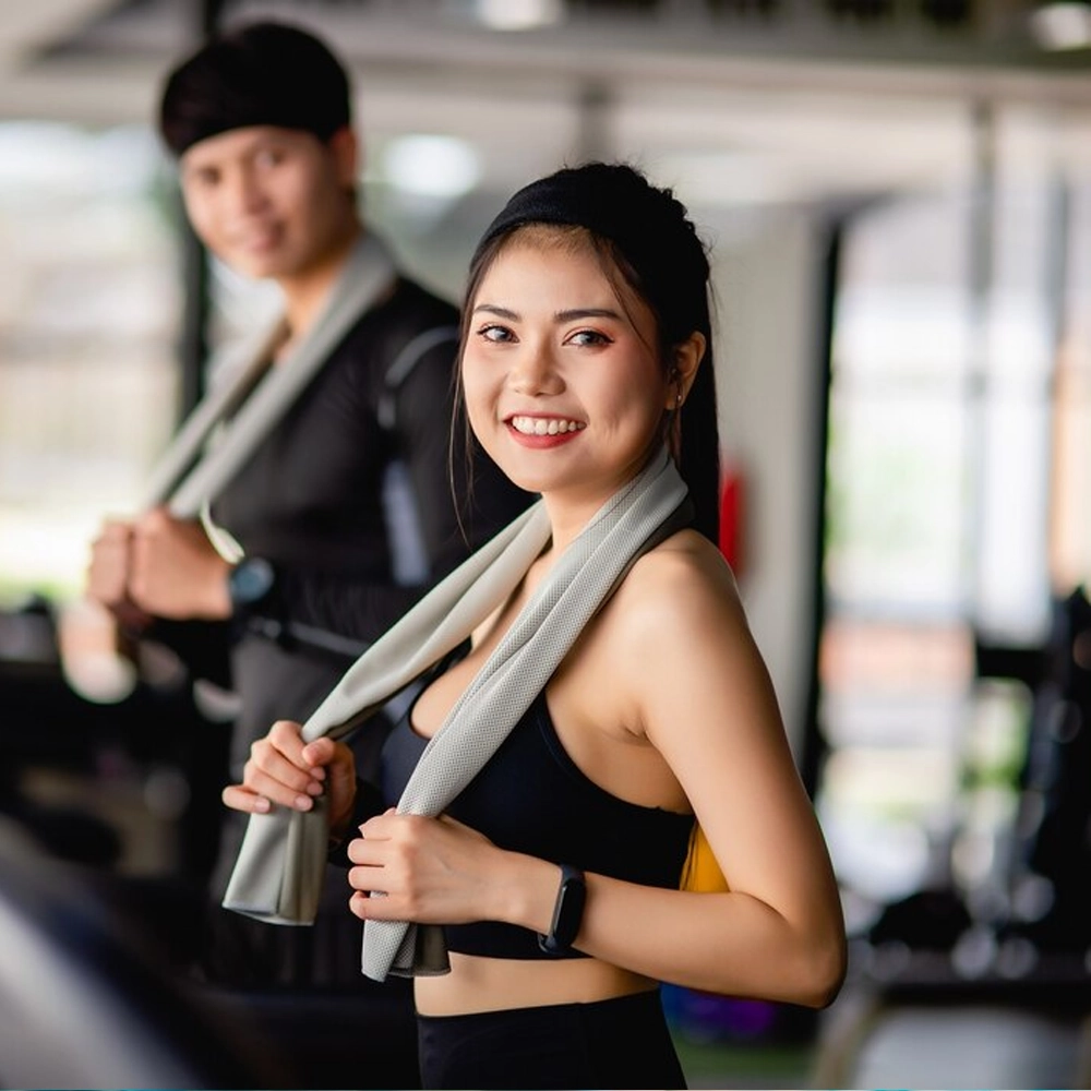 Modern Gym with Cardio and Strength Equipment